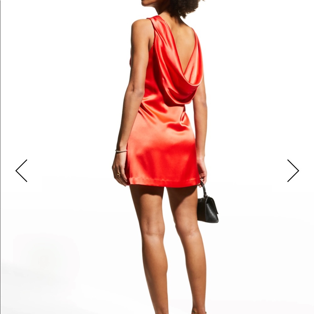 Alice + Olivia Lita Cowl-Back Shift Dress, Size S!